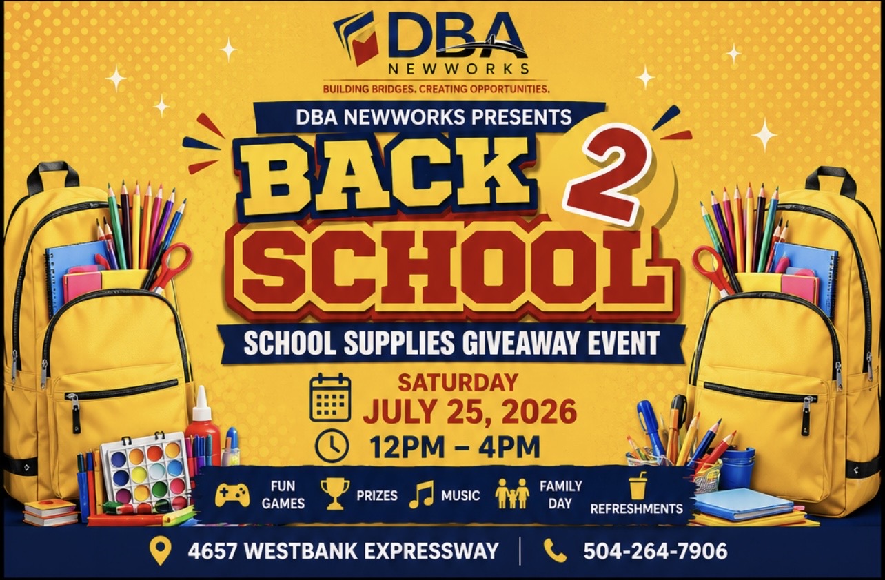 Back to School Event flyer