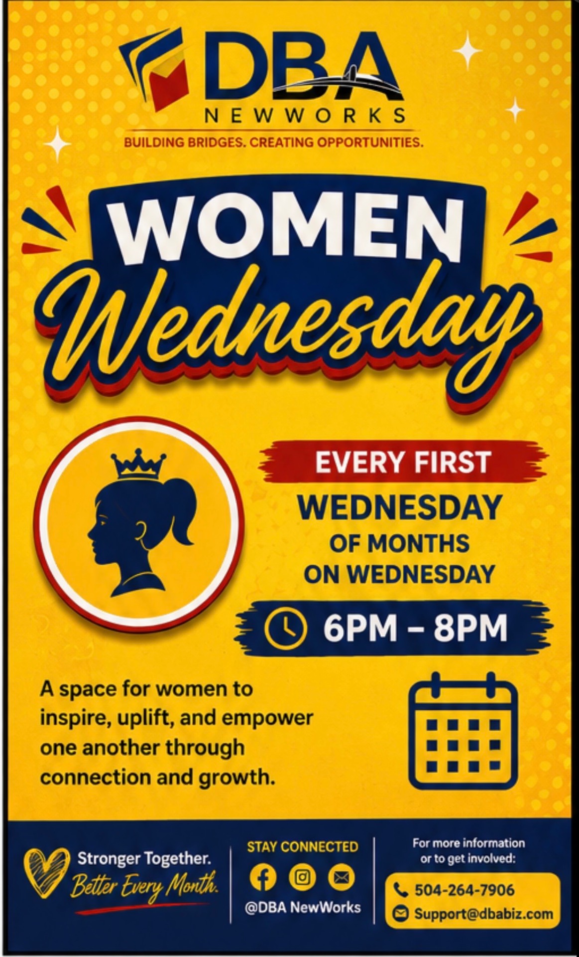Women Wednesday flyer